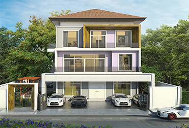 Botanic - Orkidē Villa Real Estate Project Phnom Penh Cambodia